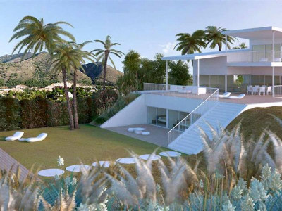Fuengirola, Nueva casa contempraneo de cinco estrellas villa en venta en Reserva del Higueron en Benalmádena