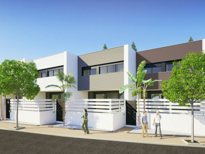 Estepona, Brand new contemporary townhouses on New Golden Mile
