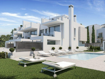 Estepona, A brand new contemporary project of 6 townhouses 50 metres from the sea in Estepona West 