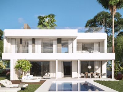 Estepona, Brand new development comprising 7 contemporary villas with great sea views