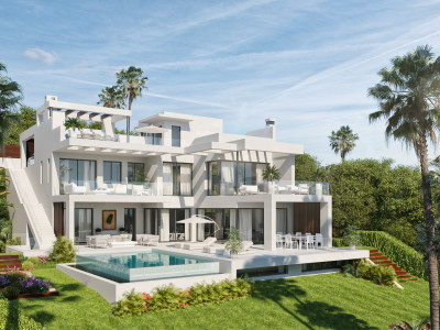 Estepona, New project of contemporary villas in Selwo, New Golden Mile